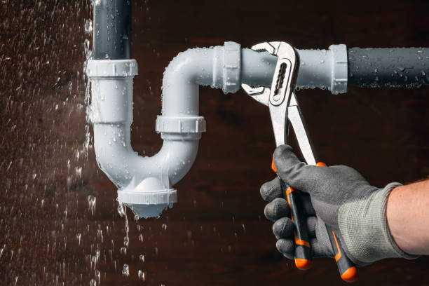 Professional Drain Cleaning technician working in Junction City, CA